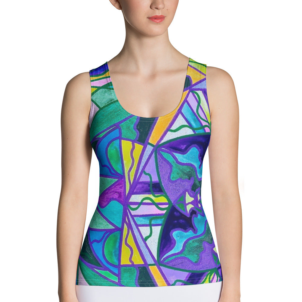 Hope - Sublimation Cut & Sew Tank Top