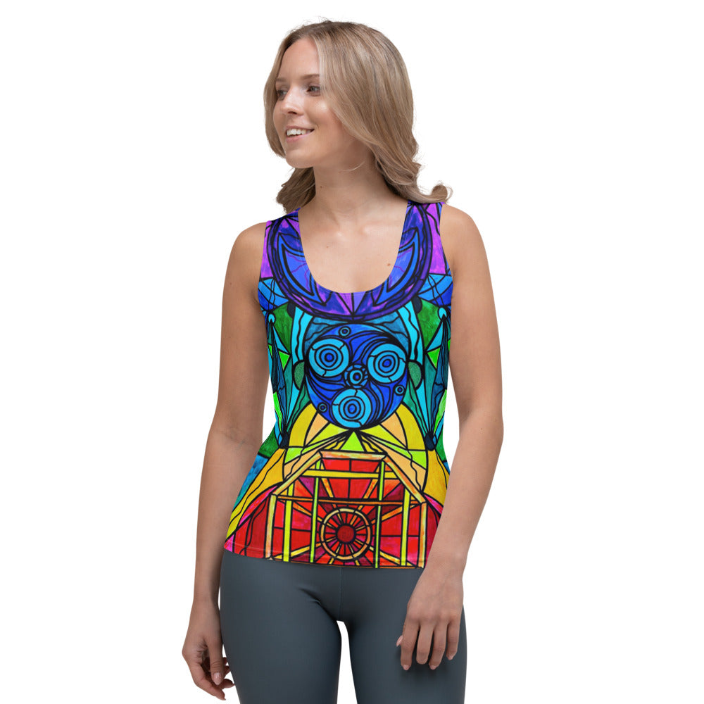 Arcturian Conjunction Grid - Sublimation Cut & Sew Tank Top