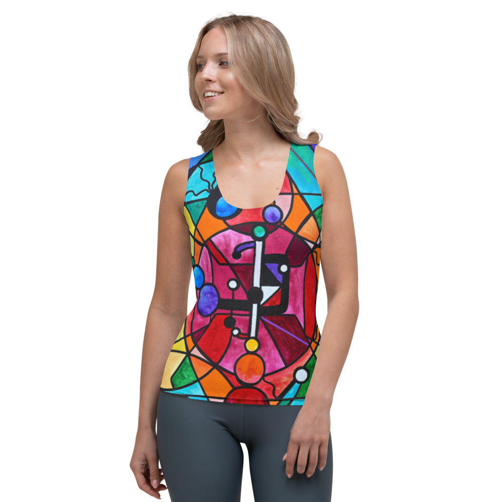 Arcturian Divine Order Grid - Sublimation Cut & Sew Tank Top