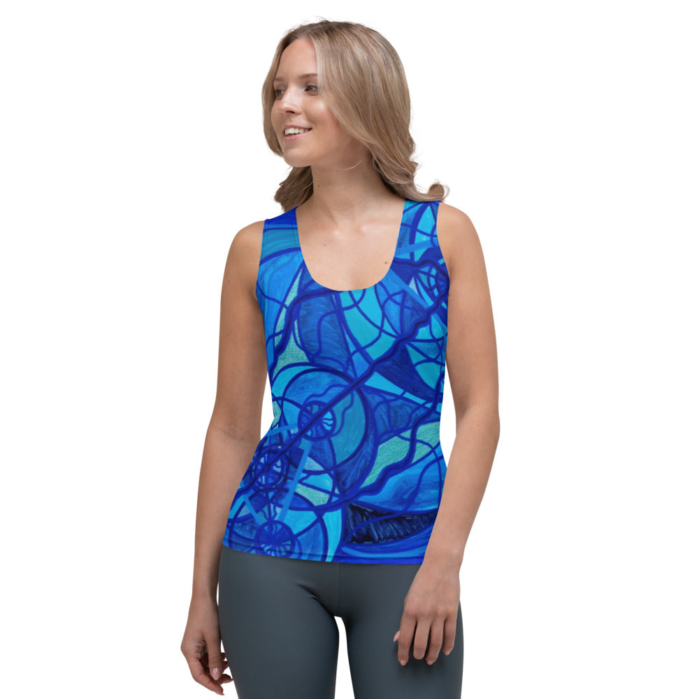 Arcturian Calming Grid - Sublimation Cut & Sew Tank Top