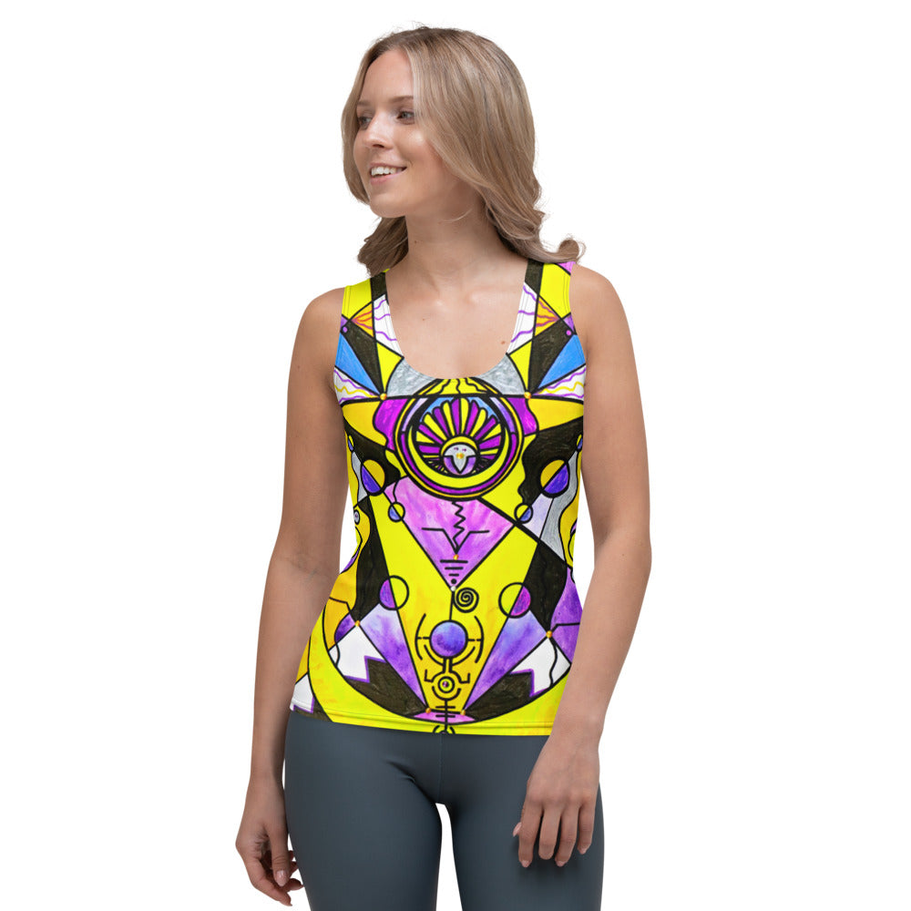 Arcturian Personal Truth Grid - Sublimation Cut & Sew Tank Top