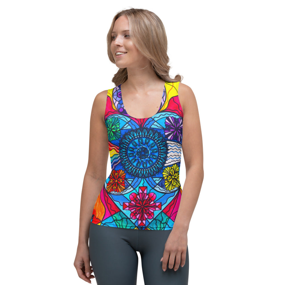 Speak From The Heart - Sublimation Cut & Sew Tank Top