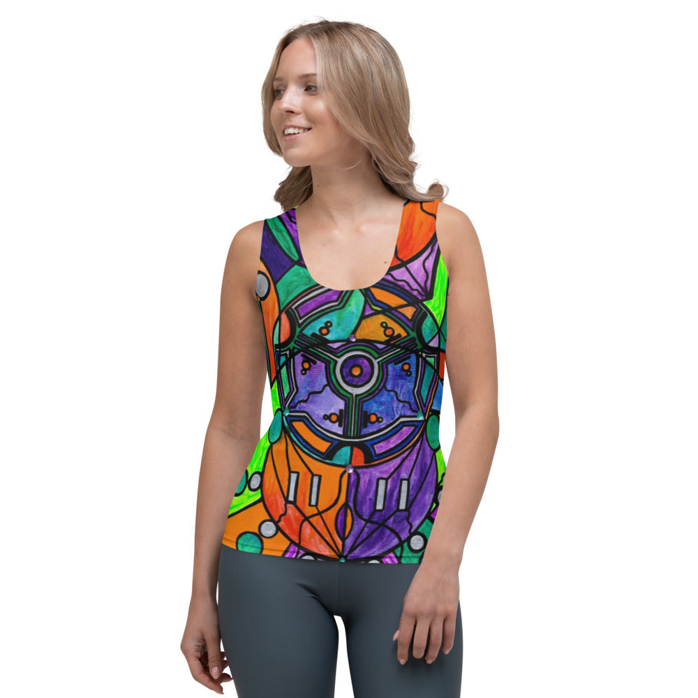 The Sheaf Pleiadian Lightwork Model - Sublimation Cut & Sew Tank Top