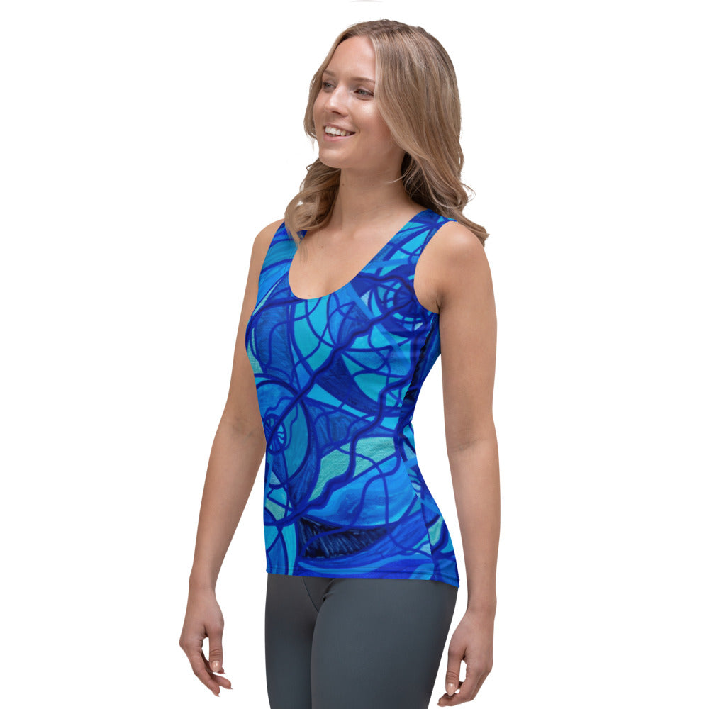 Arcturian Calming Grid - Sublimation Cut & Sew Tank Top