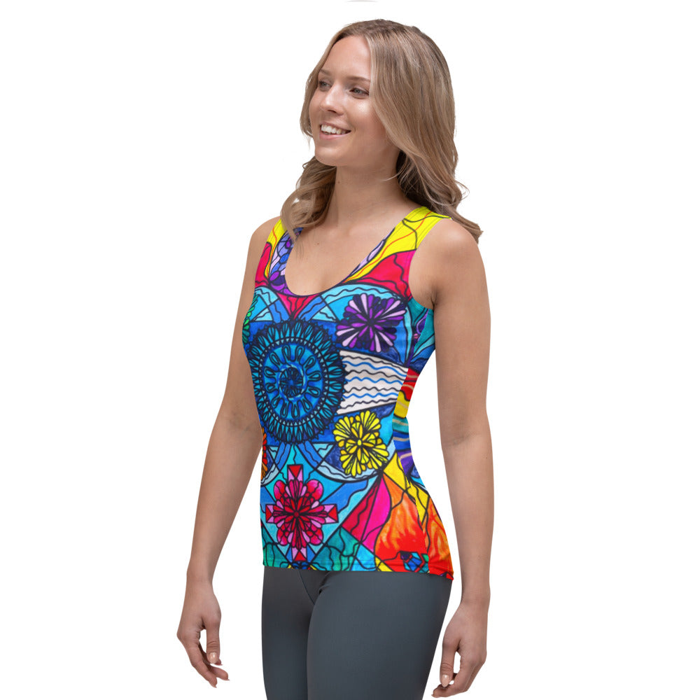 Speak From The Heart - Sublimation Cut & Sew Tank Top