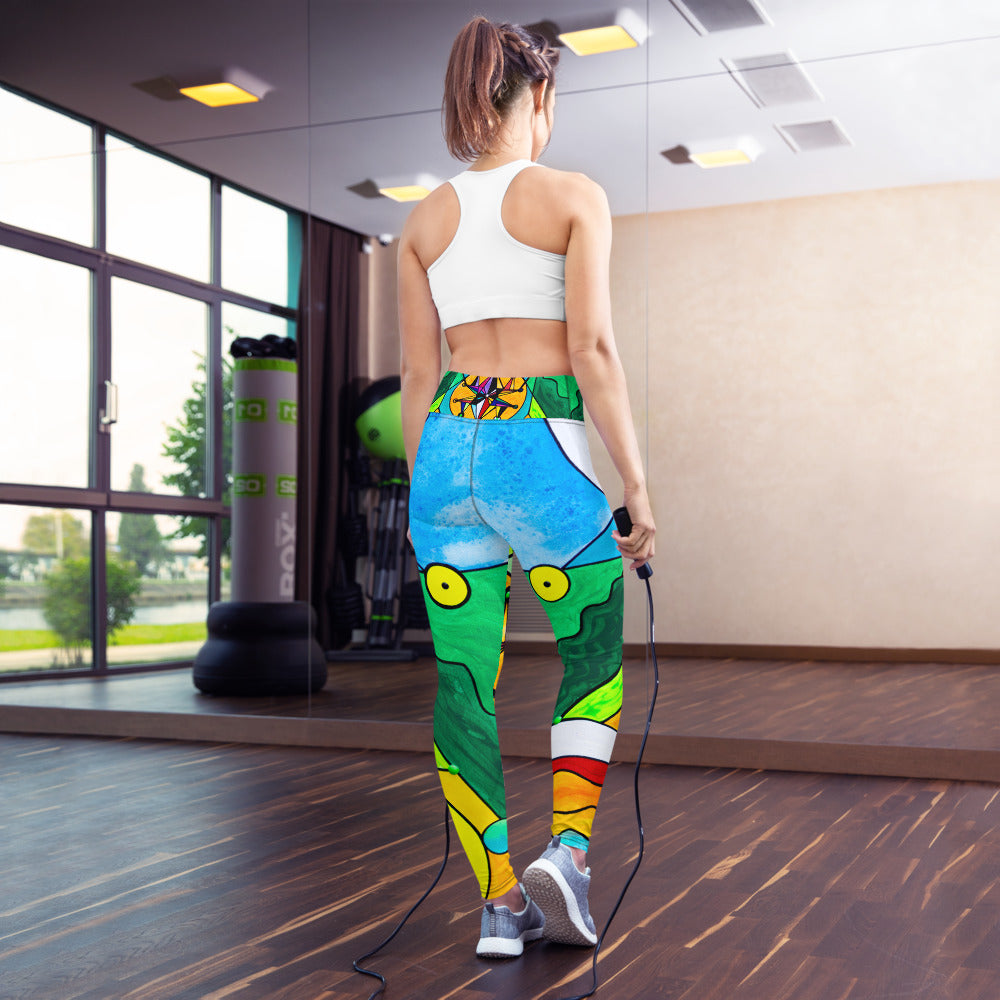 Manifestation Lightwork Model - Yoga Leggings