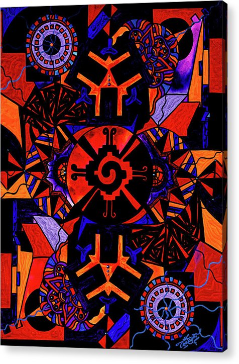 Alnilam Strength Grid - Acrylic Print