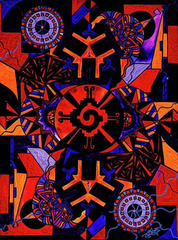 Alnilam Strength Grid - Art Print