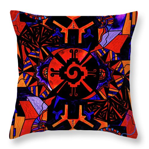 Alnilam Strength Grid - Throw Pillow