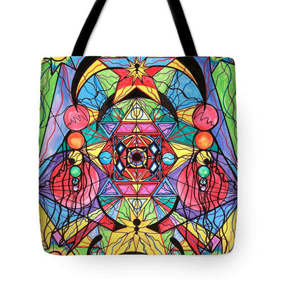 Arcturian Ascension Grid-Tote Bag