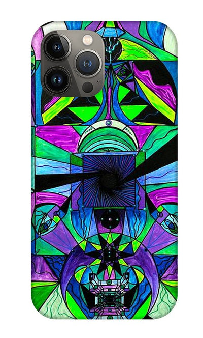 Arcturian Astral Travel Grid  - Phone Case