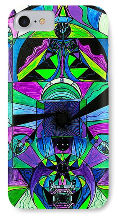 Arcturian Astral Travel Grid  - Phone Case