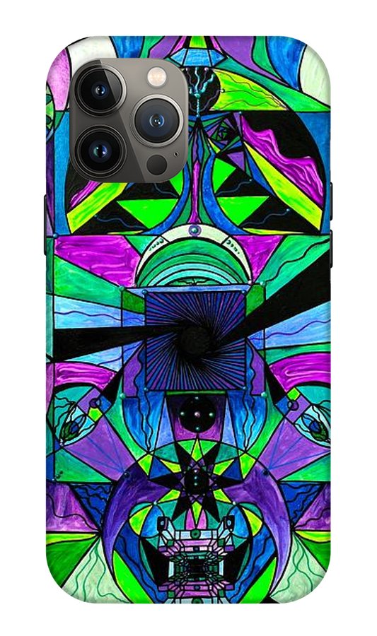 Arcturian Astral Travel Grid  - Phone Case