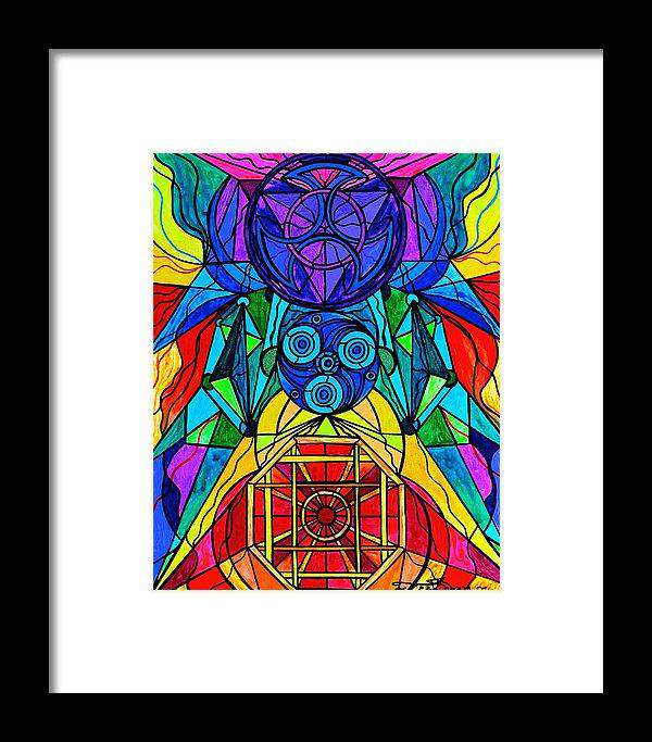 Arcturian Conjunction Grid - Framed Print