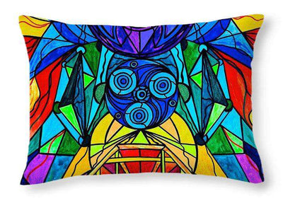 Arcturian Conjunction Grid - Throw Pillow