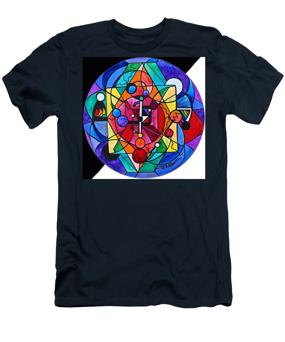 Arcturian Divine Order Grid - T-Shirt