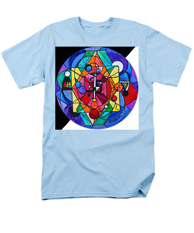Arcturian Divine Order Grid - Men's T-Shirt  (Regular Fit)