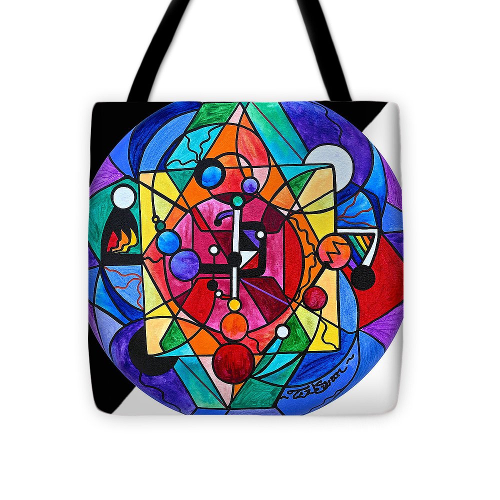 Arcturian Divine Order Grid - Tote Bag