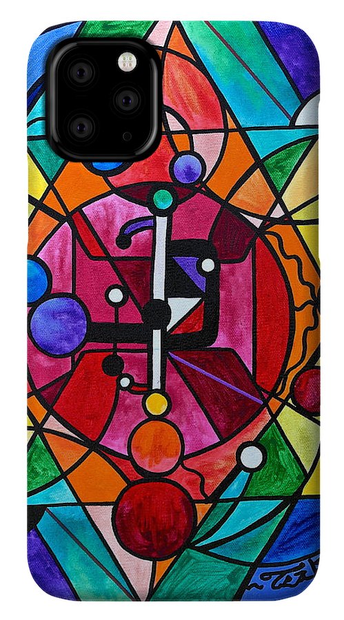 Arcturian Divine Order Grid - Phone Case