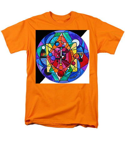 Arcturian Divine Order Grid - Men's T-Shirt  (Regular Fit)