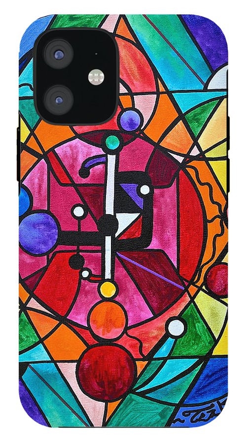 Arcturian Divine Order Grid - Phone Case