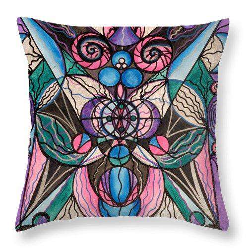 Arcturian Healing Lattice - Throw Polštář