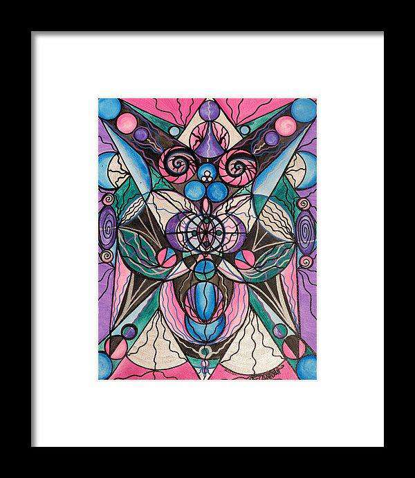 Arcturian Healing Lattice - Framed Print