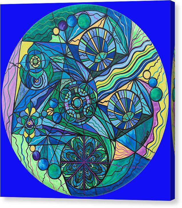 Arcturian Immunity Grid - Canvas Print