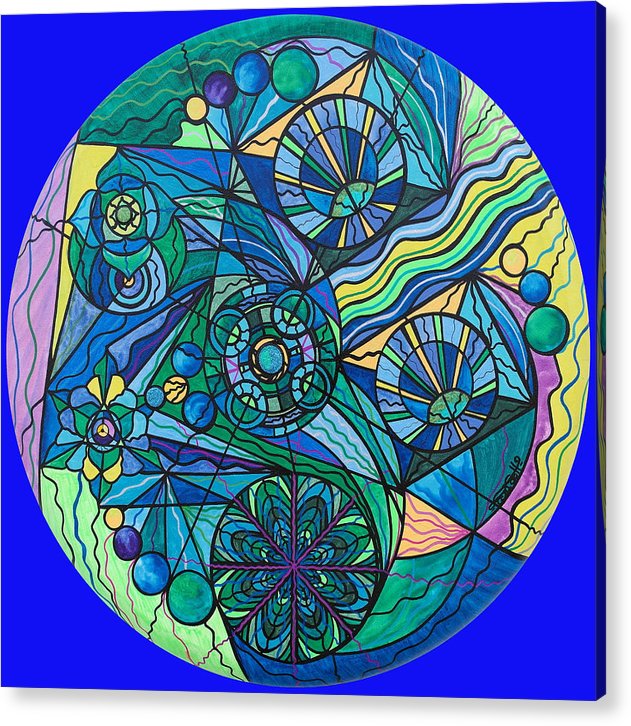 Arcturian Immunity Grid - Acrylic Print