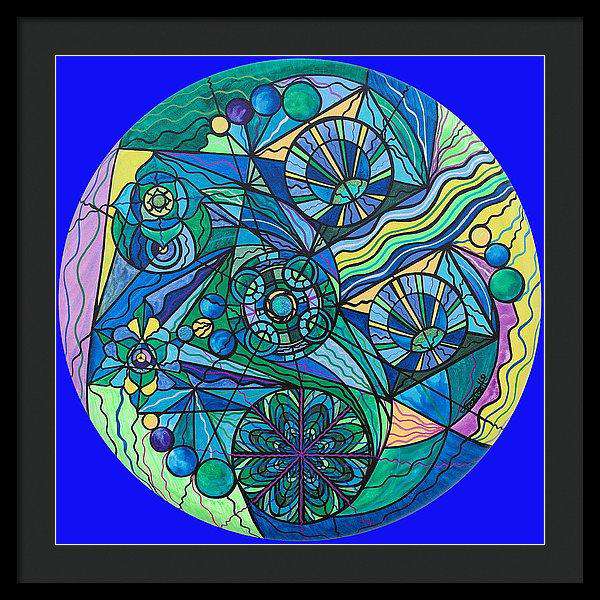 Arcturian Imunita Grid - zarámovaný tisk