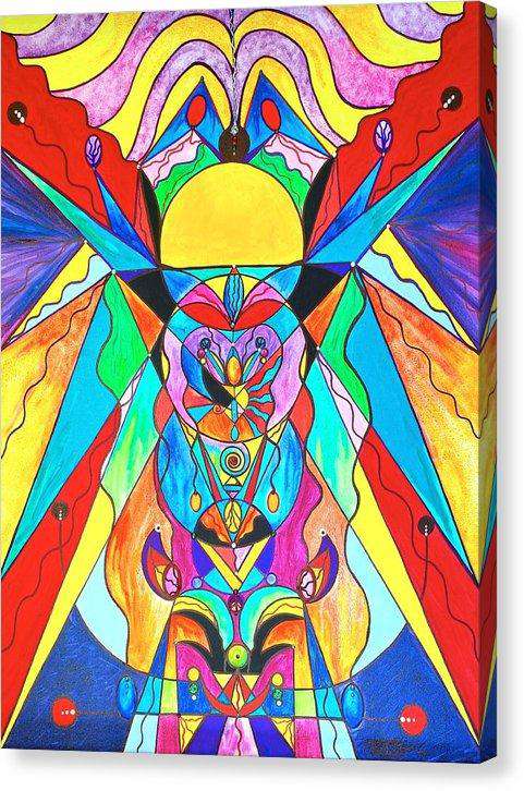 Arcturian Metamorphosis Grid - Canvas Print