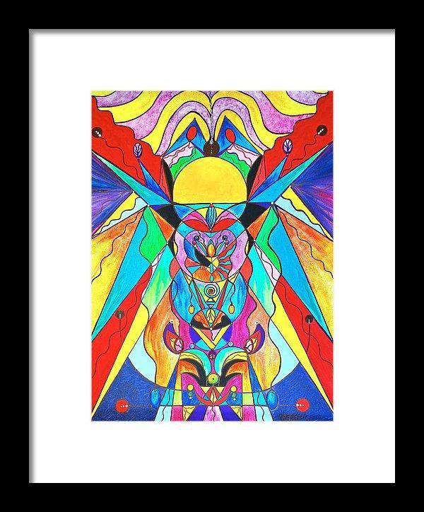 Arcturian Metamorphosis Grid - Zarámovaný tisk