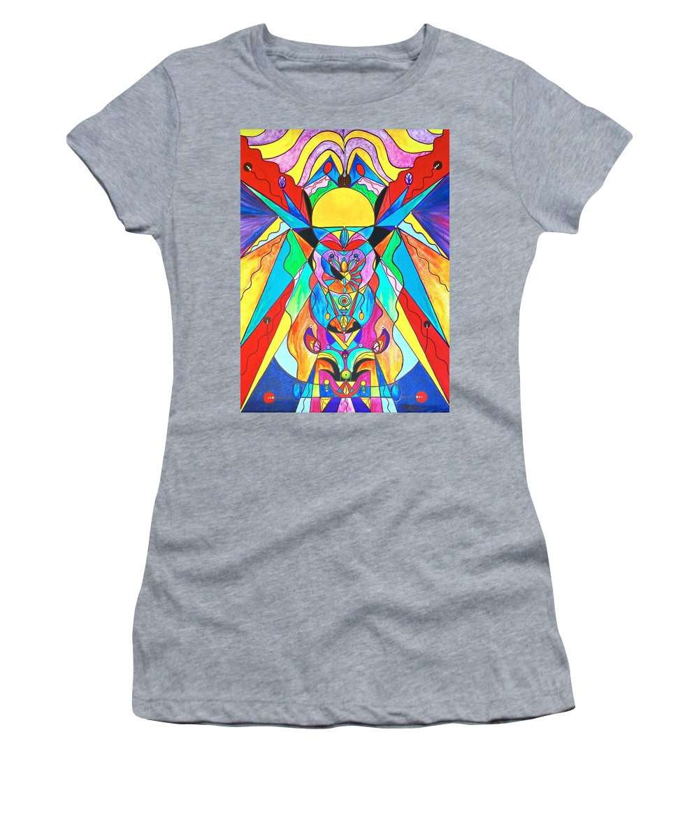 Arcturian Metamorphosis Grid  - Women's T-Shirt