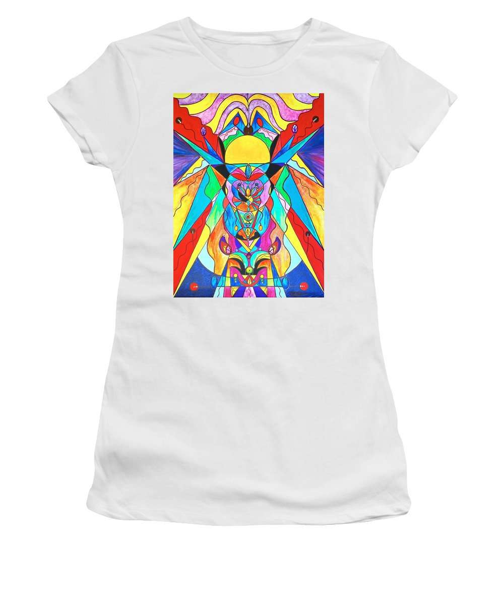 Arcturian Metamorphosis Grid  - Women's T-Shirt