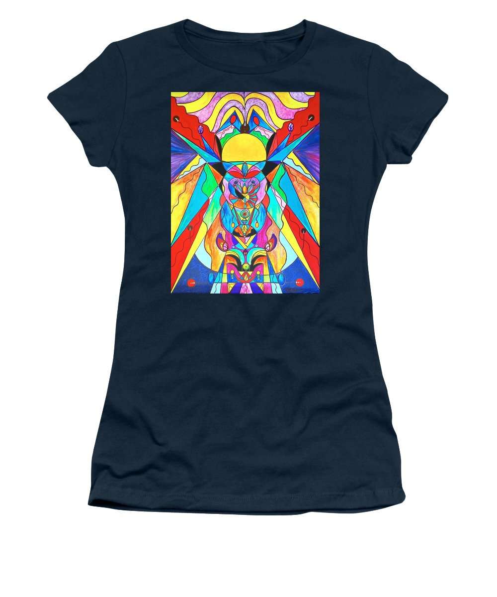 Arcturian Metamorphosis Grid  - Women's T-Shirt