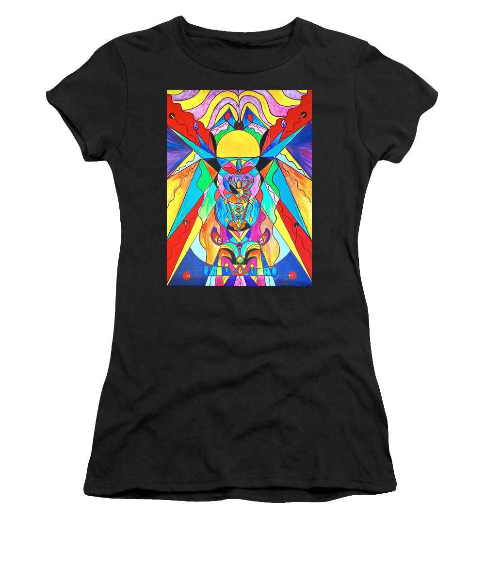 Arcturian Metamorphosis Grid  - Women's T-Shirt