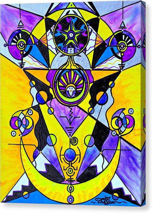 Arcturian Osobní pravda Grid - plátno tisk