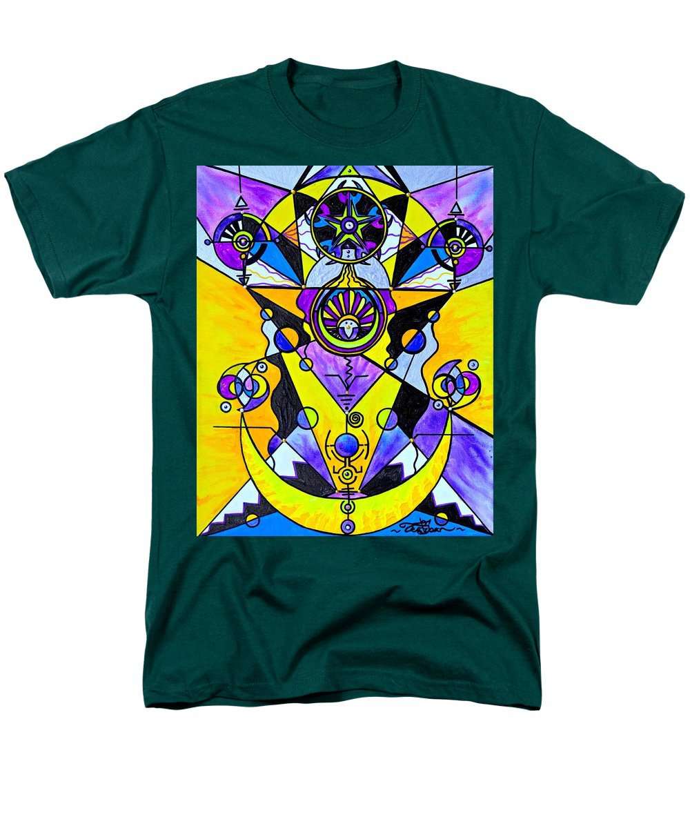 Arcturian Personal Truth Grid - Men's T-Shirt  (Regular Fit)