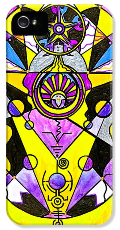 Arcturian Personal Truth Grid - Phone Case