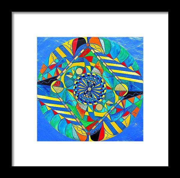 Ascended Reunion - Framed Print