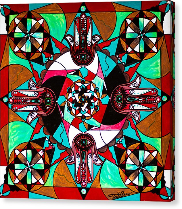 Aura Shield - Canvas Print