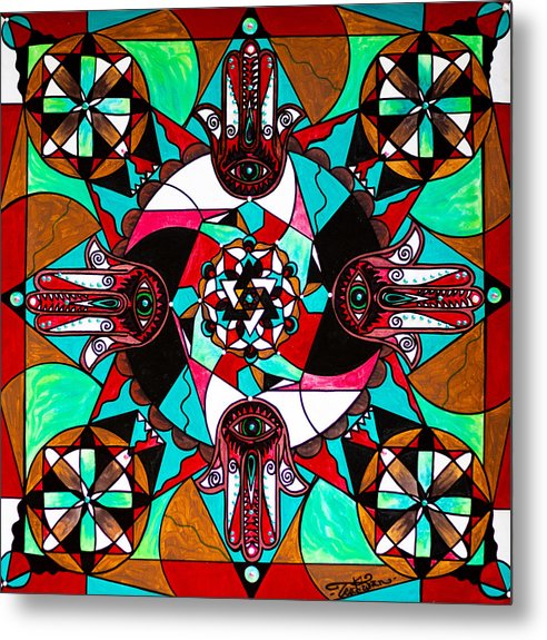 Aura Shield - Metal Print