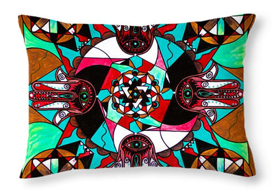 Aura Shield - Throw Pillow