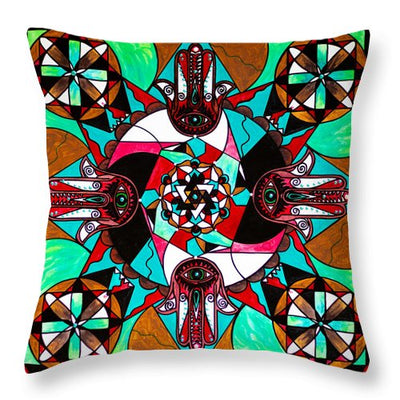 Aura Shield - Throw Pillow