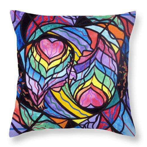 Authentic Relationship - Throw Pillow