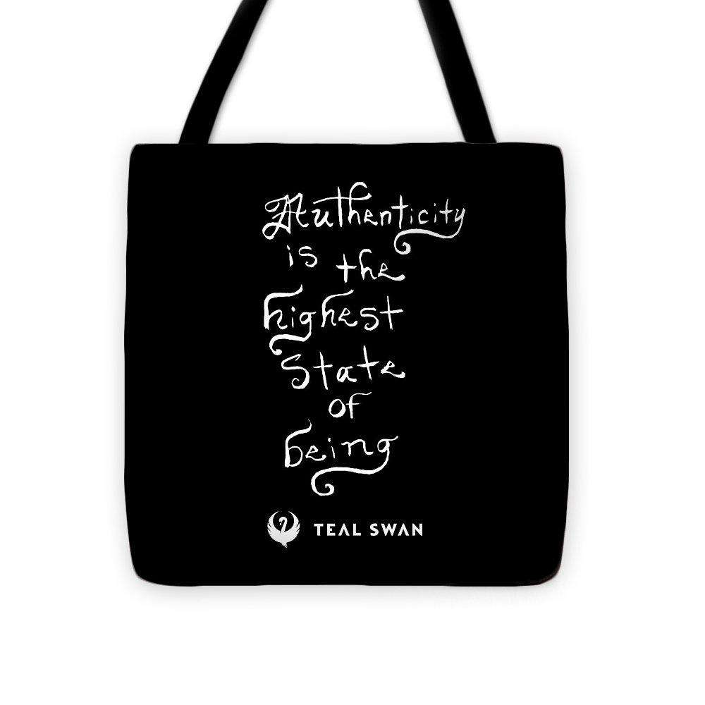 Authenticity Is Quote - Tote Bag