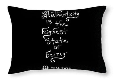 Authenticity Is Quote - Throw Pillow