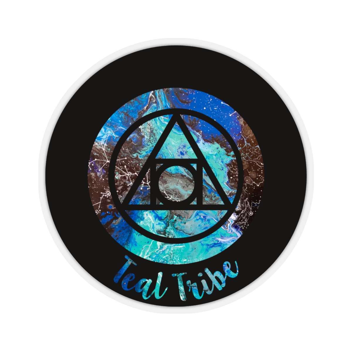 Teal Tribe Stickers