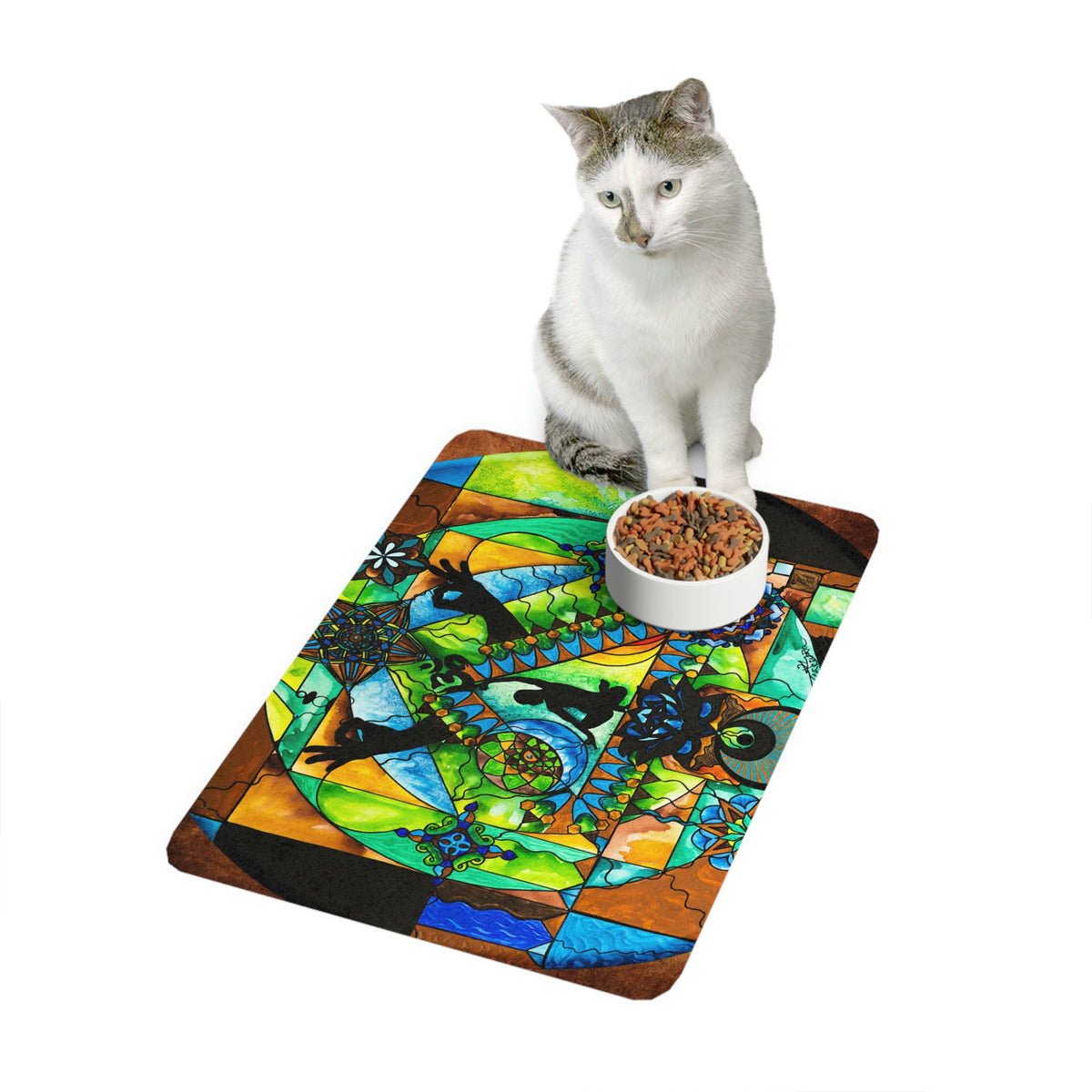 Stability Aid - Pet Food Mat (12x18)