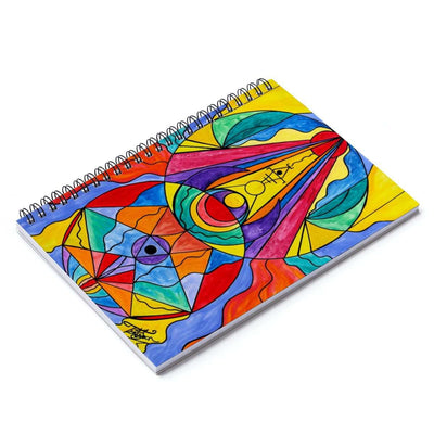 Arcturian Insight Grid - Spiral Notebook